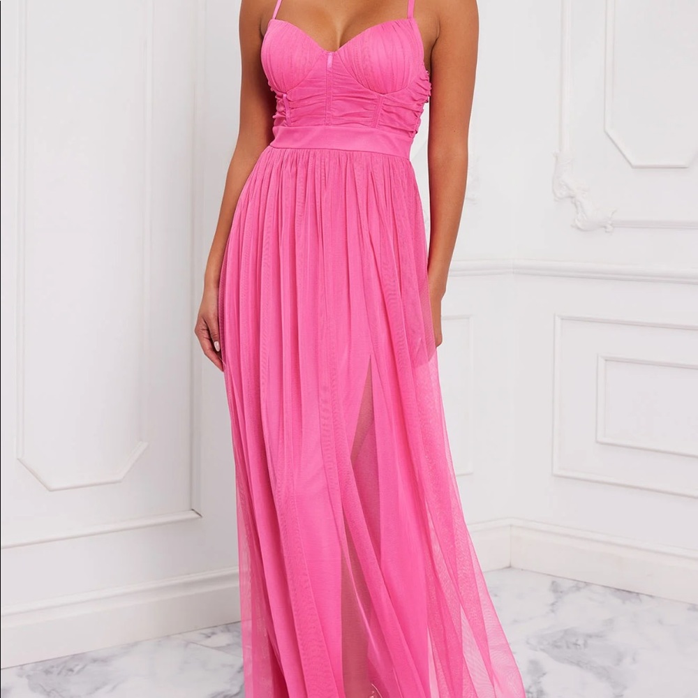 Pink Tulle Dress